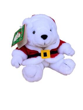 Vintage S. Claus & Co. Santa Plush, Collectible Holiday Decor with Original Tag